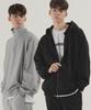 Pianer [Package] Oversized Two-Way Zip-Up Hoodie & Half-Zip Sweatshirt (3 Colors)