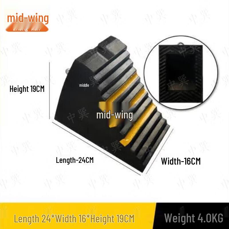 ZhongXun Rubber & Plastic Car Wheel Chock