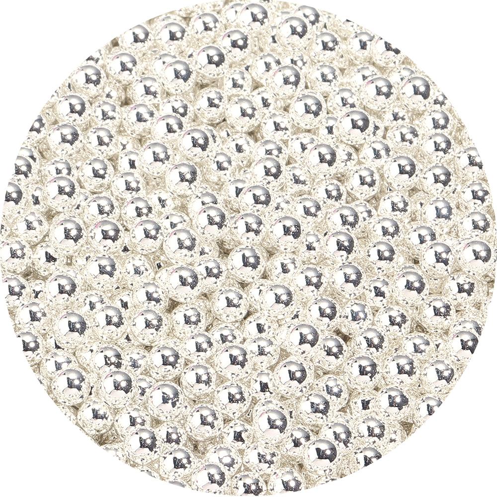 2-12mm No Hole ABS Imitation Pearl Beads Solid Color Round Spacer Loose Beads For DIY Jewelry Making Bracelet Accessory