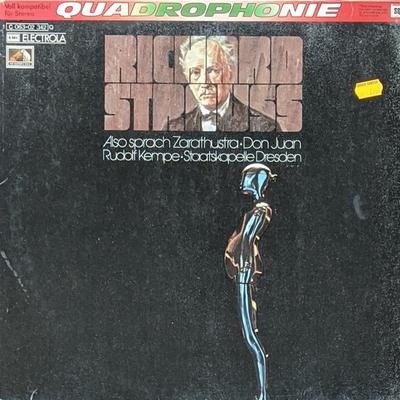 LP Record RICHARD STRAUSS, RUDOLF KEMPE • STA - Also Sprach Zarathustra ? Don Juan 1C06302342Q EMI ELECTROLA 1973 Germany Classical Used
