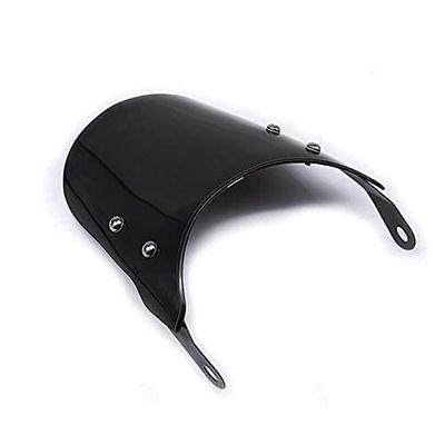 YUANYE Motorcycle Windshield, 5-7 Inch, for Triumph Bonneville T100/T200, Modified Windshield, Black