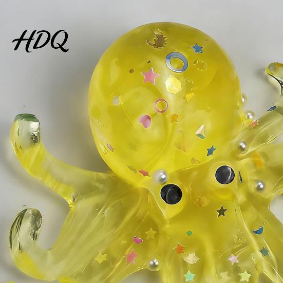 3D Octopus Toy Mini Squeeze Anxiety Stress Relief Relaxation Hand Soft Stretchy Sea Animal Sensory Party Favors Ball