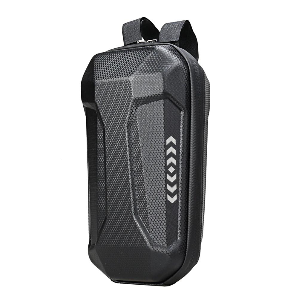 Electric Scooter Bag Double Zipper Large Capacity Universal Waterproof Electric Scooter Handlebar Bag for Kugoo M4
