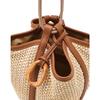 Daks Beige Dd Logo Raffia Shoulder Bag Dcba6e112i2