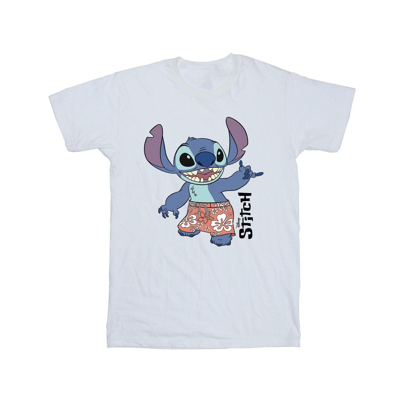 Disney Heren Lilo & Stitch Bermudashorts T-shirt XXL