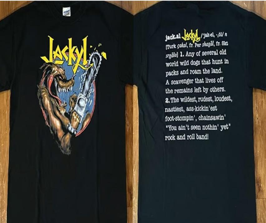 Jackyl Rock Band 1993 Tour Concert TShirt 90s Jackyl Music Rock Band Tour Tee Unisex T-Shirt XXL