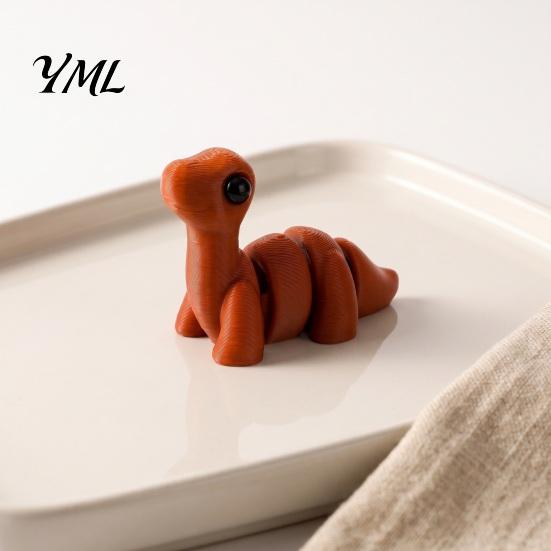 Piccola Decorazione di Dinosauro Giocattolo Stampato 3D, Mini Action Figure di Dinosauro Articolata, Giocattoli Fidget Articolazioni Mobili Decorazione da Scrivania, Bomboniere per Feste