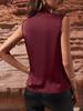Women's Spring/Summer 2026 Sleeveless Satin pleated vest – European & American style sexy shirt