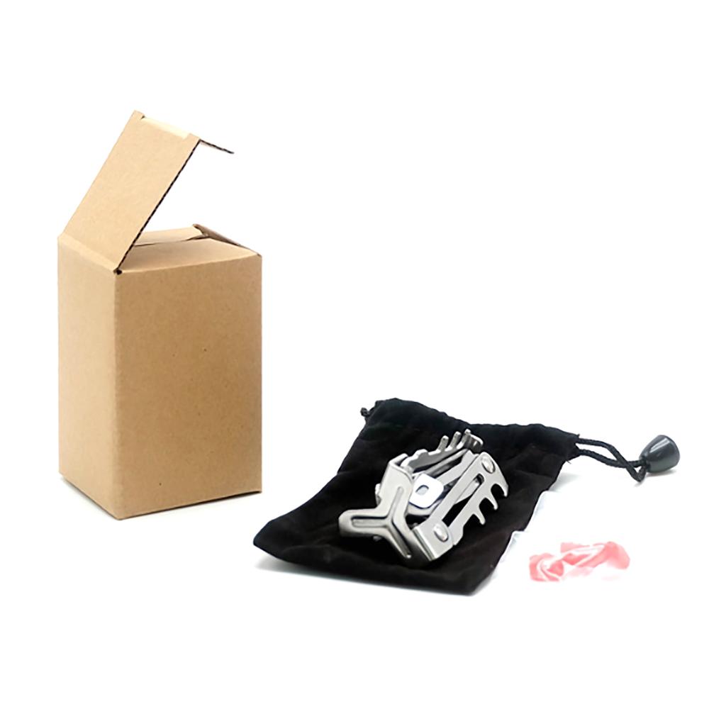 Gas Tank Bracket Outdoor Folding Gas Tank Bracket Bottle Shelf Canister Stand Holder Tool Hiking Folding Gas Tank Stand