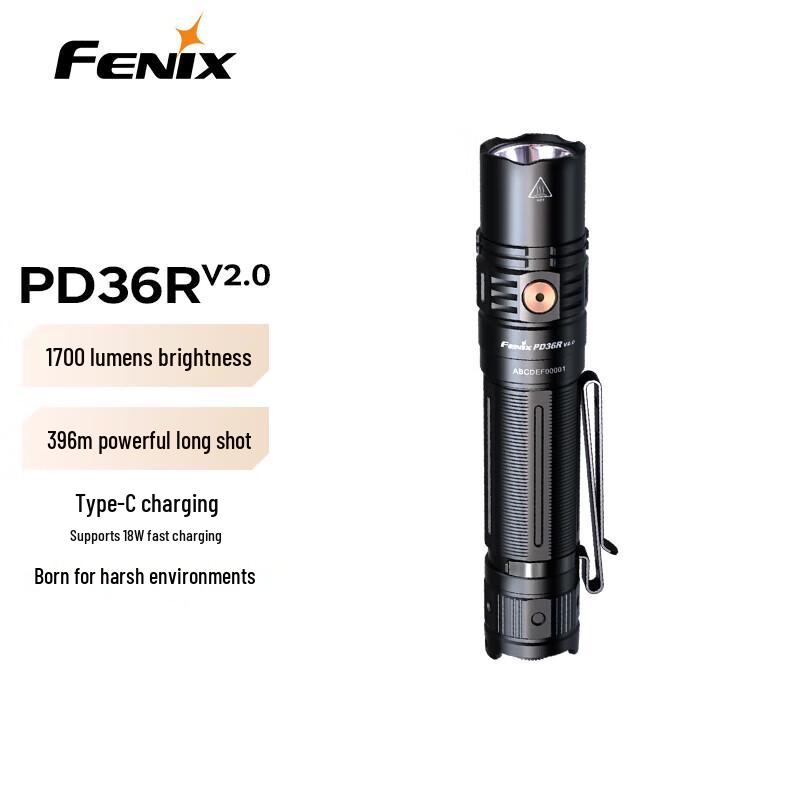 Fenix High-Performance Rechargeable Tactical Flashlights