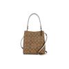 New Town Canvas With Leather Bucket Bag Handbag Shoulder Bag Crossbody Bag Women's Brown Monogram 2312-IMRO8