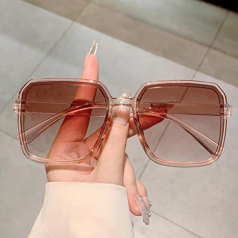 Luxury Brand Designer Big Frame Sunglasses Women For Men Trend Sun Glasses Vintage Punk Shades Classic Square Eyeglasses Uv400