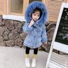 Jeansjacke für Mädchen, Kleinkinder, Kinder, Winter-Oberbekleidung, modische Outfits, Kinderjacke, Mädchenmäntel, Kinderkleidung