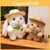 Rabbit A In Hat Plush Toy Cartoon Stuffed Animal Doll Decorations Kids Gift