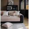 Herbst- und Winter Baumwollsofa Kissen Sitzkissen Rutschfester Sofabezug Universal Sofakissen