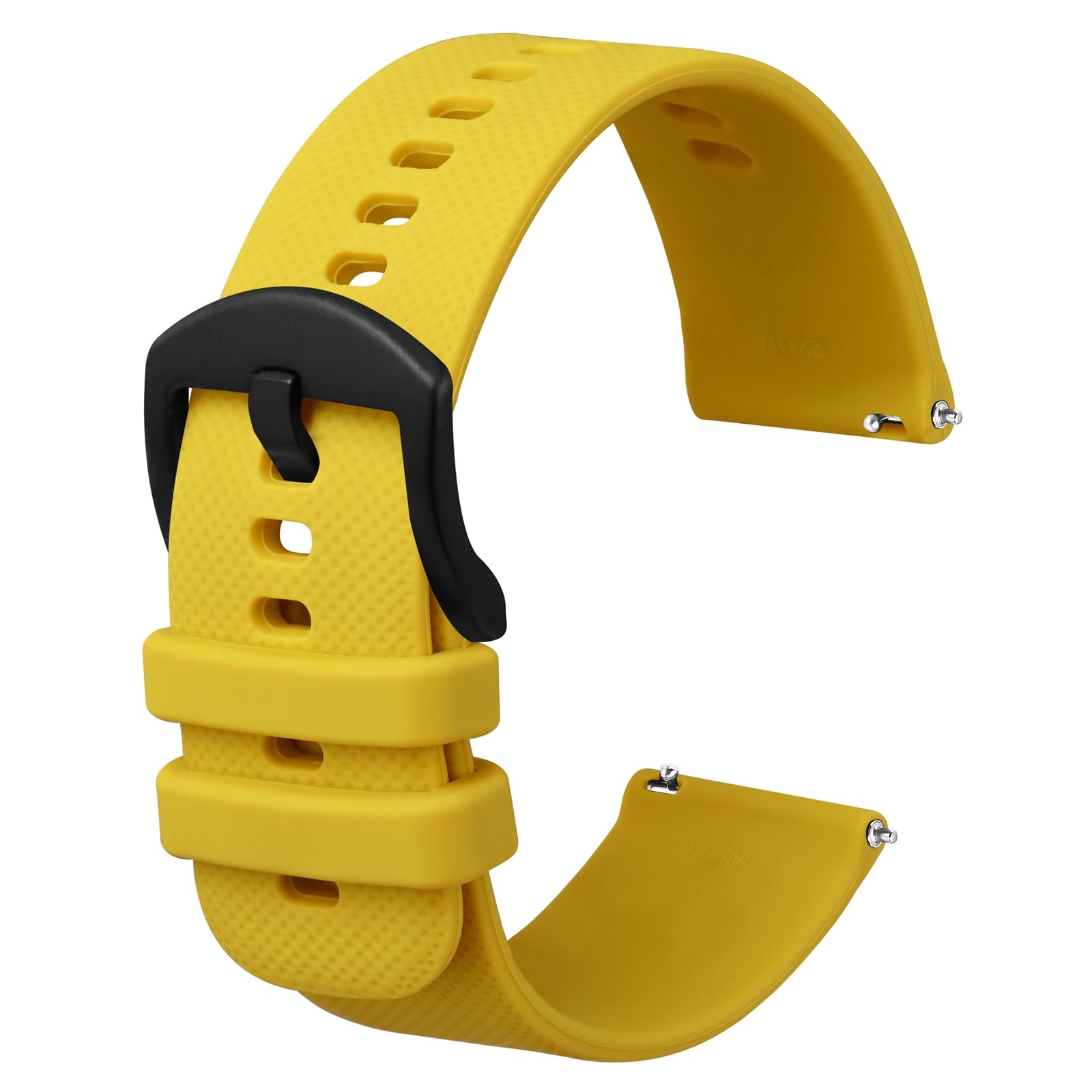 

[Anbeer] Watch Band 16mm 18mm 19mm 20mm 21mm 22mm 24mm Quick Release Rubber Strap 16 mm