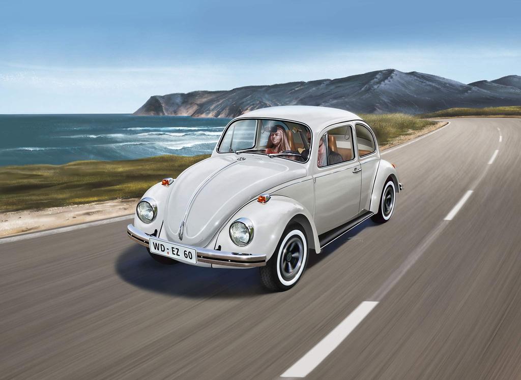German Revell Volkswagen Beetle Plastic Model 07681 1/32 Käfer