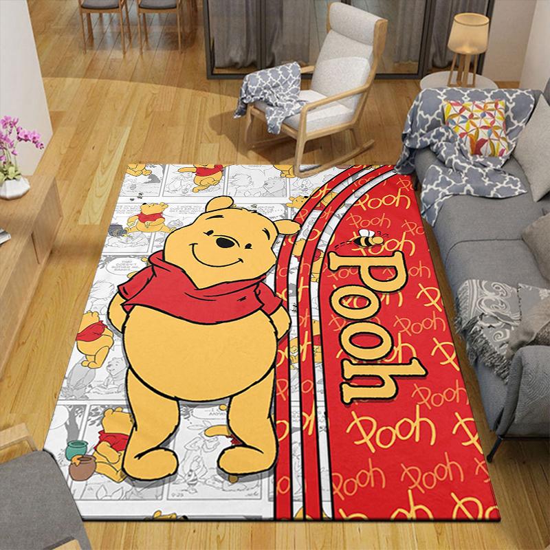 1Pc Winnie Pooh Adventure Rug Office Carpet Indoor Outdoor Doormat Nonslip Soft Comfortable Living Christmas Halloween Xmas Gift D924571