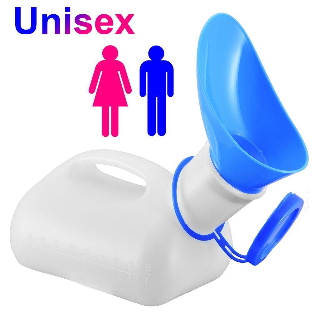 1000ML Urin-Urinale Inkontinenzflaschen Urinflasche Reise Outdoor-Toilette Dringend Unisex