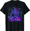 Vintage Halloween Spooky Scene Retro Pumpkin Scary Season T-Shirt