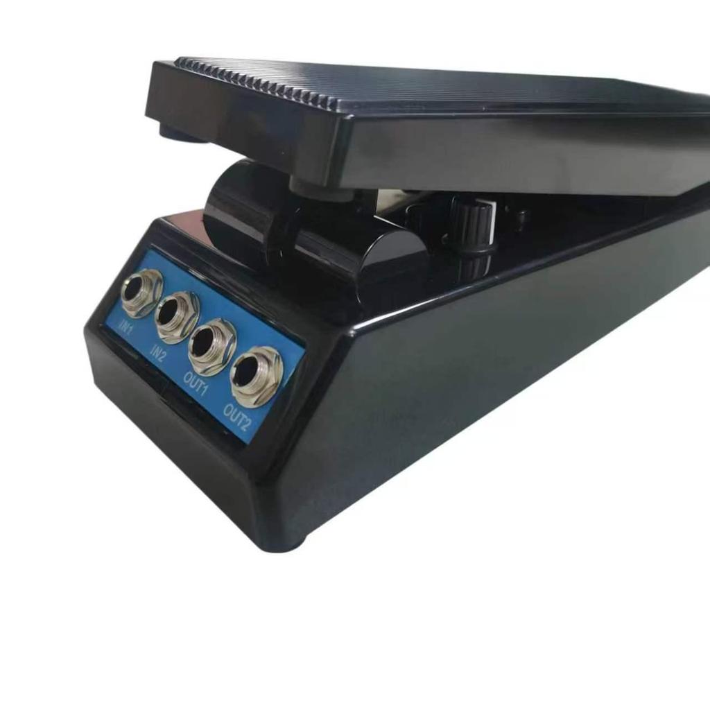 Universal Stereo Volume Control Pedal for Musical Instruments - Dual Input/Output for DJ & Guitar.