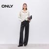 ONLY Women's Padded Loose Straight-Leg Jeans