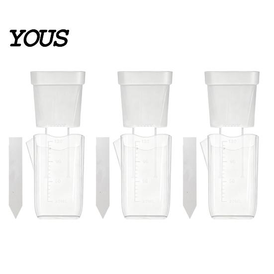 Automatic Watering Flower Pot Mini Self Pots with Wick, Clear Plastic Planters Drainage Holes & Water Level Indicator for Indoor Plants