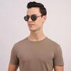 Vincent Chase by Lenskart | Quadratische Stilvolle Sonnenbrille | Polarisiert & UV-geschützt | Für Männer & Frauen | Groß | VC S13830