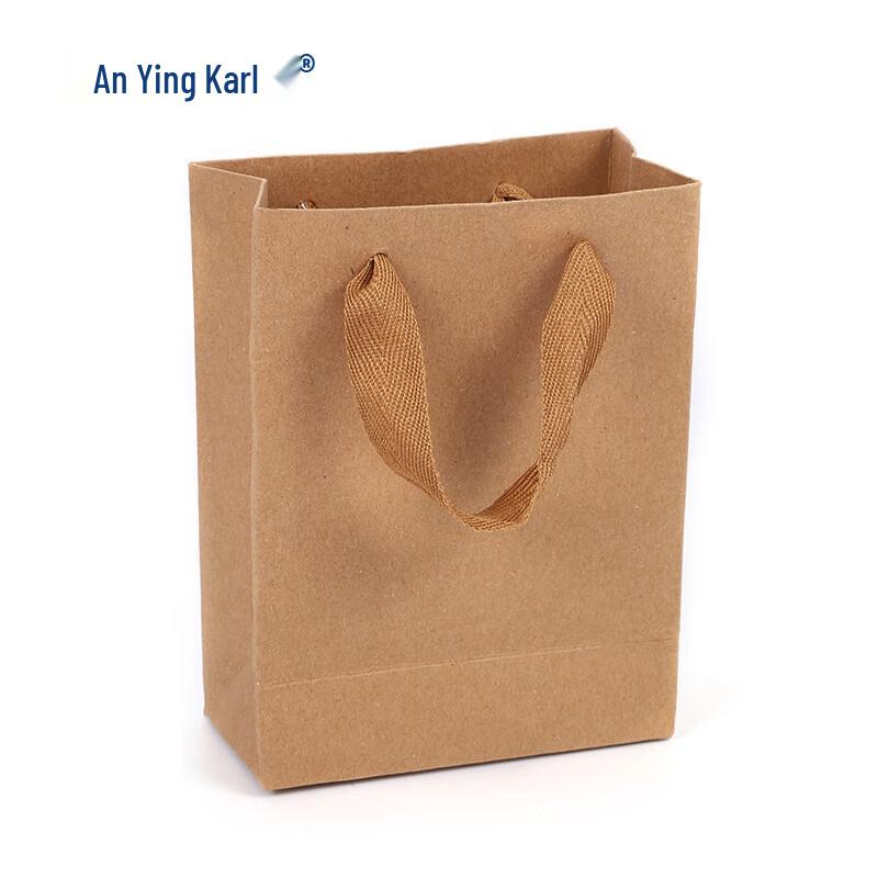 Natural Kraft Paper Handle Bags