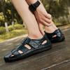 Men's Handmade Sandals Outdoor Sandals Leather Sandals Beach Shoes Hiking Outdoor Leather Sandals