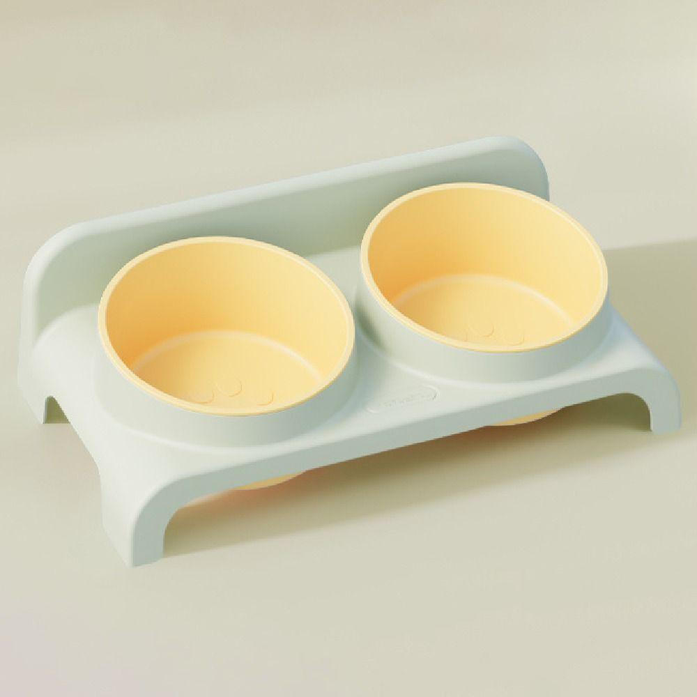 Non-Slip Elevated Pet Feeder Bowl 15 ° Slant Pet Water Feeder Container  Dog Accessories