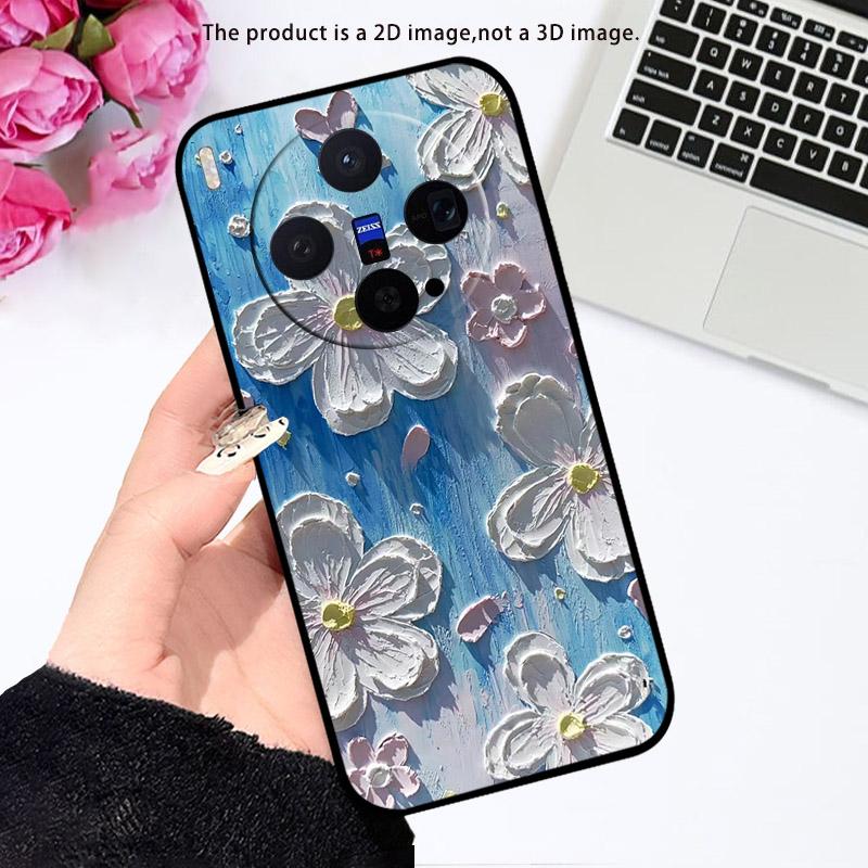 For VIVO X300 5G Case V2509A 2025 Fashion Silicone Soft TPU Protective Back Cover Case For VIVO X 300 VIVOX300 Phone Shell Capa