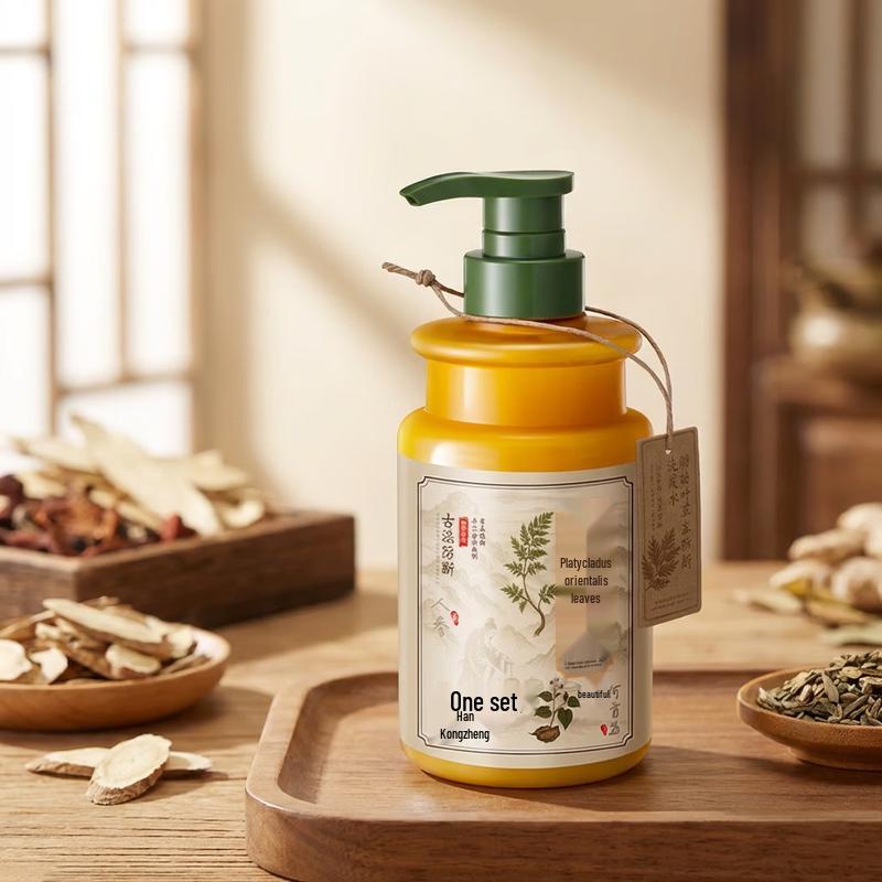 

Han Baoyan Men s Ginger & Platycladus Anti-Hair Loss Shampoo