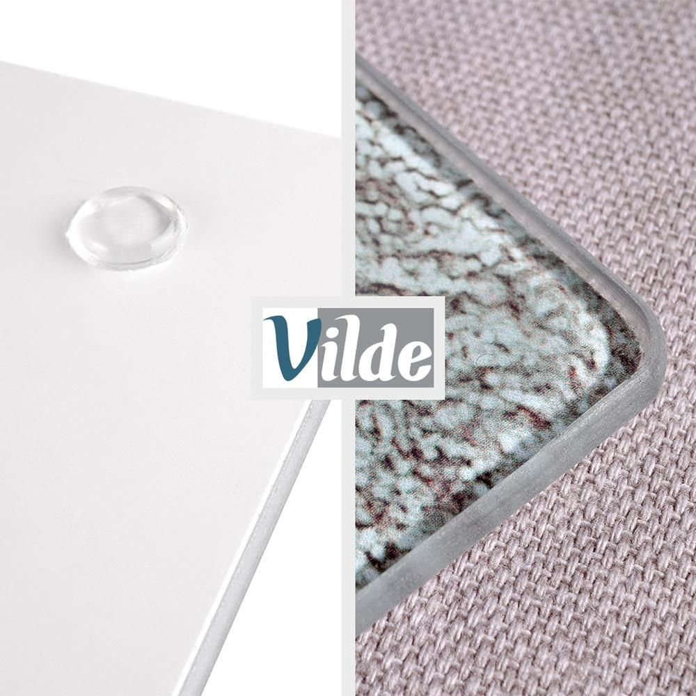 Glass chopping board and cooker cover 60x52 cm 2 pcs.