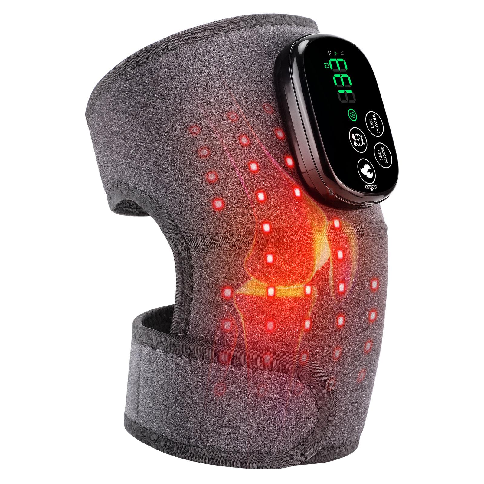 44Pcs 660Nm And 850Nm Led Red Light Knee Brace Rechargeable Heated Knee Shoulder Elbow Pad Household Heating Knee Pads