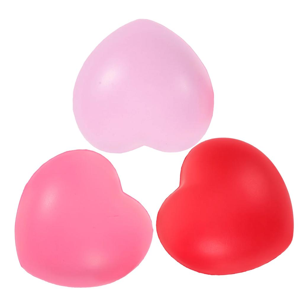 1/3pcs Hand Muscle Training Grip Ball Stress Balls Heart Exercise for Elderly Strengthener