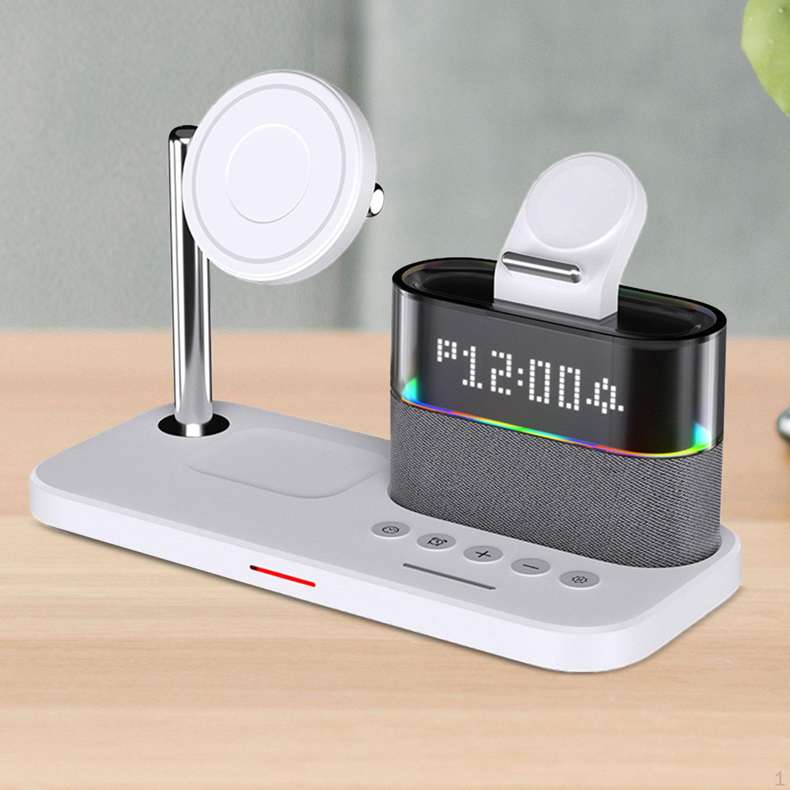 

Часы Наушники Телефон Зарядное устройство Станция Цифровой Дисплей 3 в 1 Зарядка