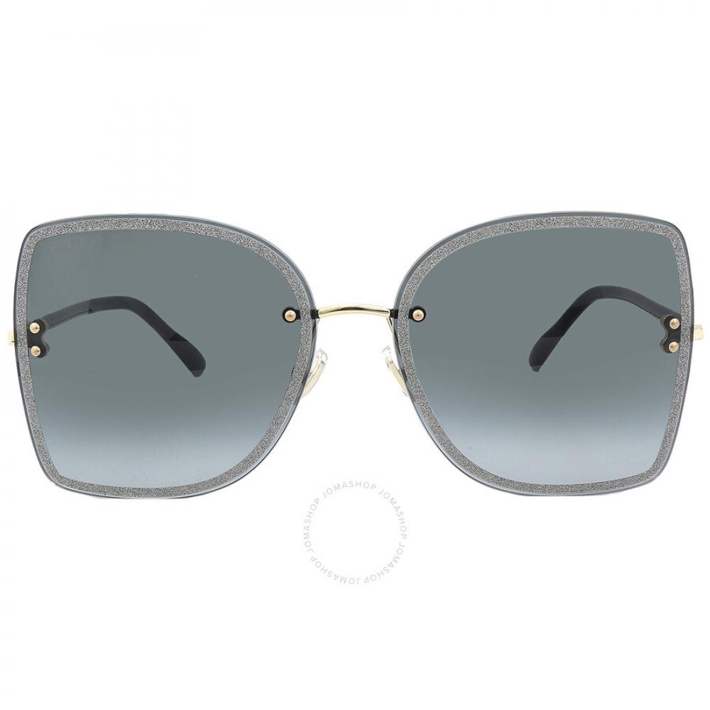 

Jimmy Choo Серые женские солнцезащитные очки с бабочкой LETI S 02M2 9O 62