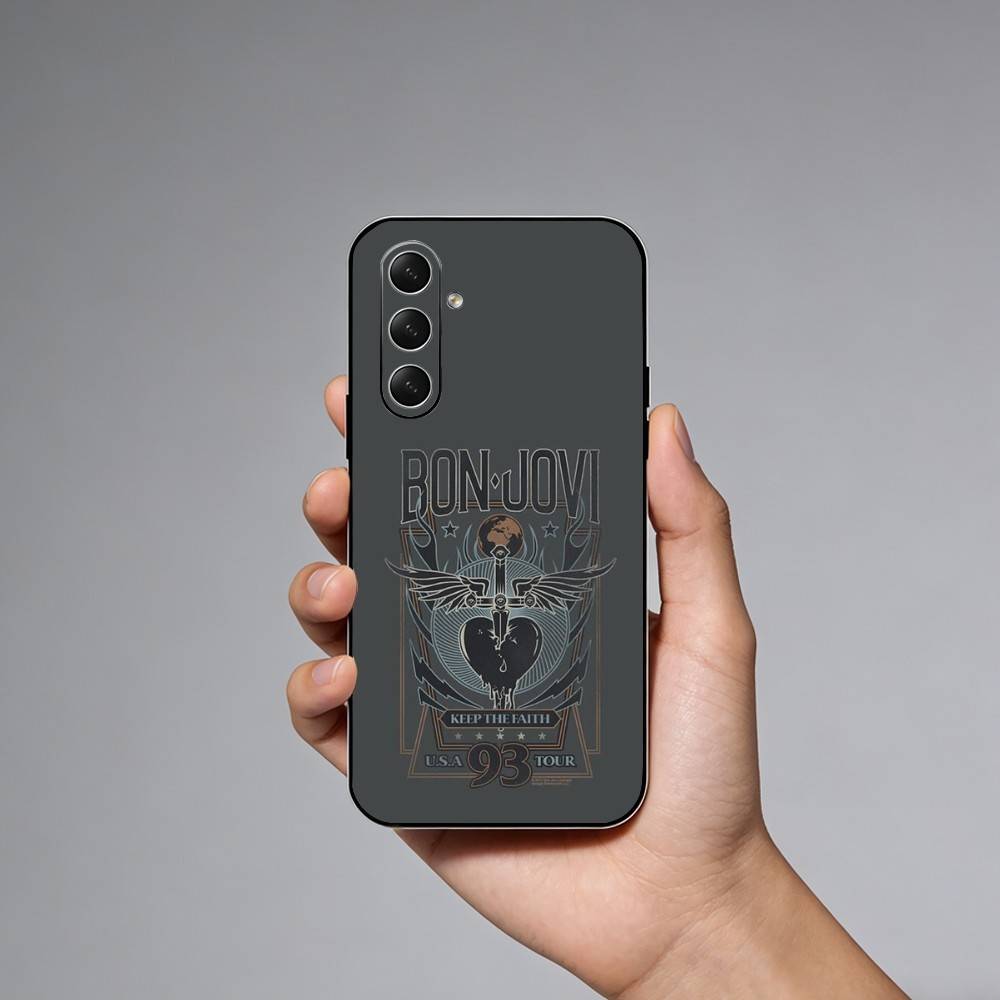 Bon J-Jovi Band Phone Case For Samsung Galaxy A73,A72,A71,A70,A52,A51 Others Soft Black Cover Samsung a22 5g
