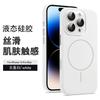 Applicable To iPhone11PROMAX Liquid Silicone Magnetic Mobile Phone Case Apple 11 Crystal Lens Film Anti-drop Hard Case