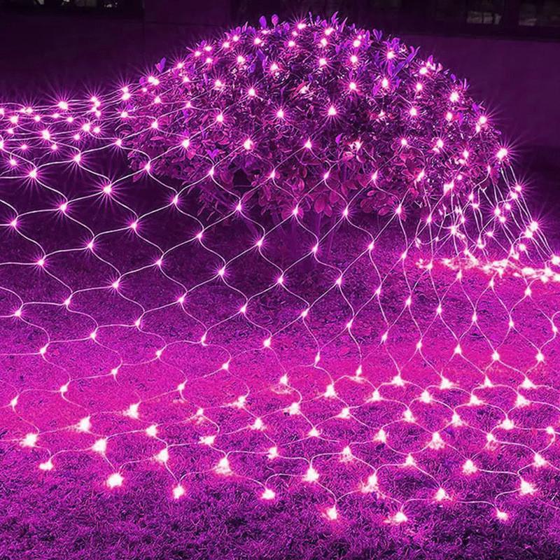 Light Colored Mesh String Rain Protection Christmas Decoration Courtyards For
