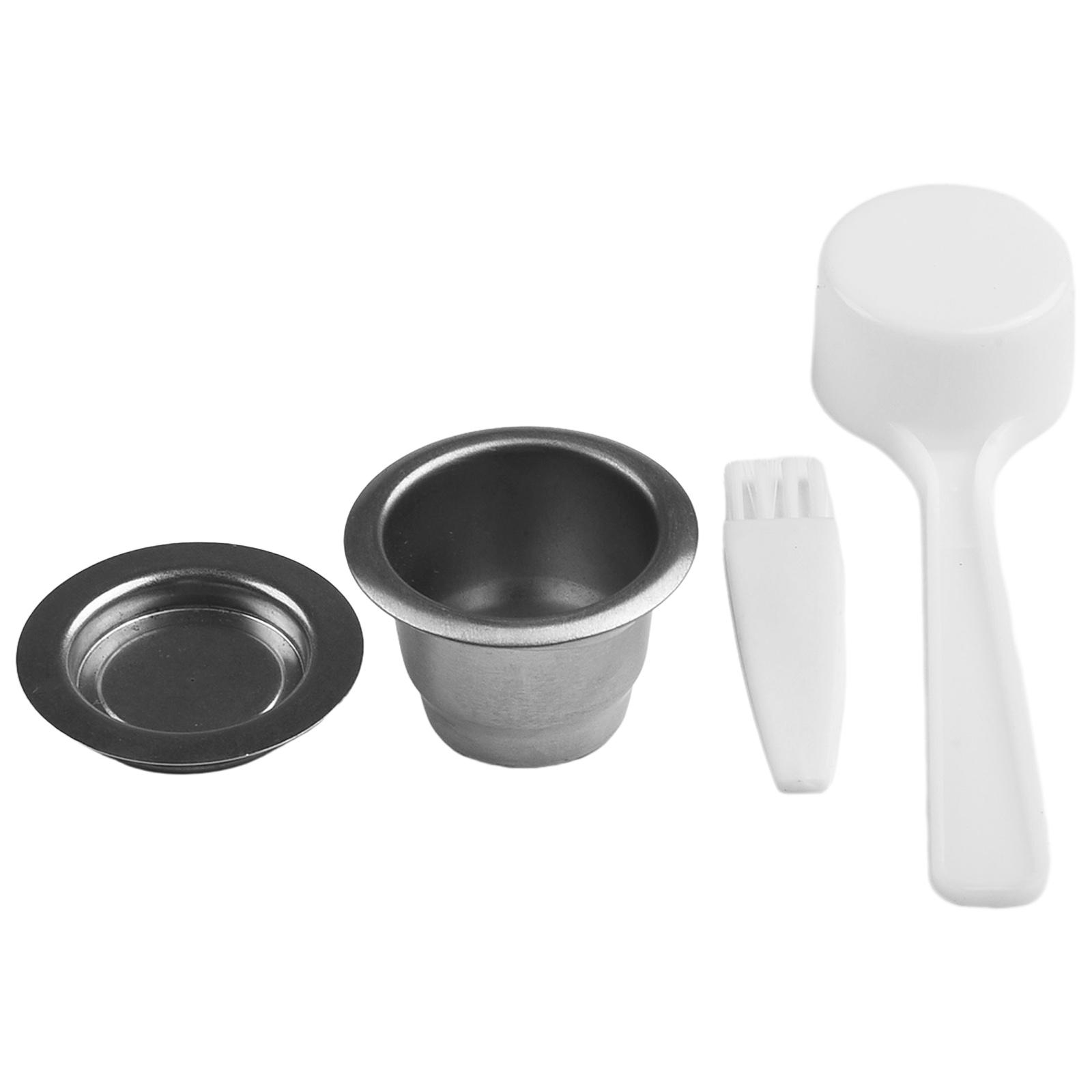 

High Quality Coffee Capsule Cup Coffee Toos Reusable Saving Stainless Steel 3.7*2.7cm Filter Element For Nescafe