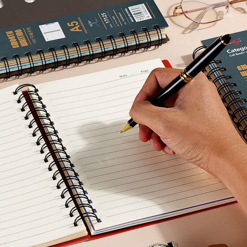 210 Pages Subject Notebook Thickened Coil Page Coil Notebook Draft Notebook For Students
