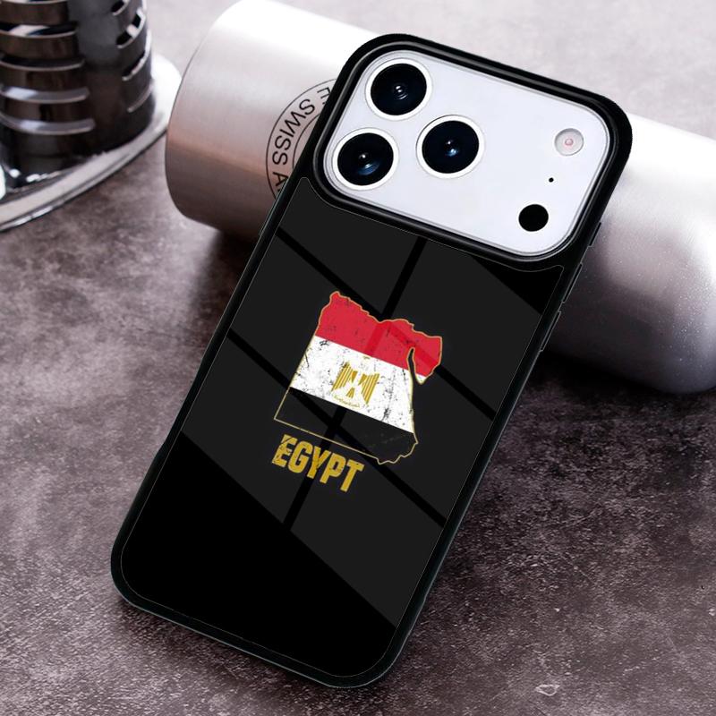 Egypt Flag Phone Case For iPhone 17 16 15 14 13 12 11 Pro Max Plus 17Air Soft Silicone Cover