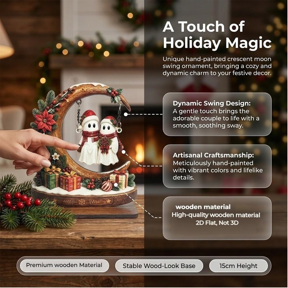 Snowman Deer Christmas Ornaments Ghost Christmas Decoration Santa Claus Ornament  Indoor
