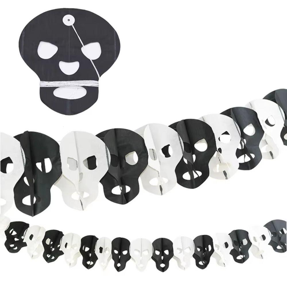 Pull Flower Halloween Hanging Garland 3 Meter Party Banner Halloween Party Banner Halloween Party