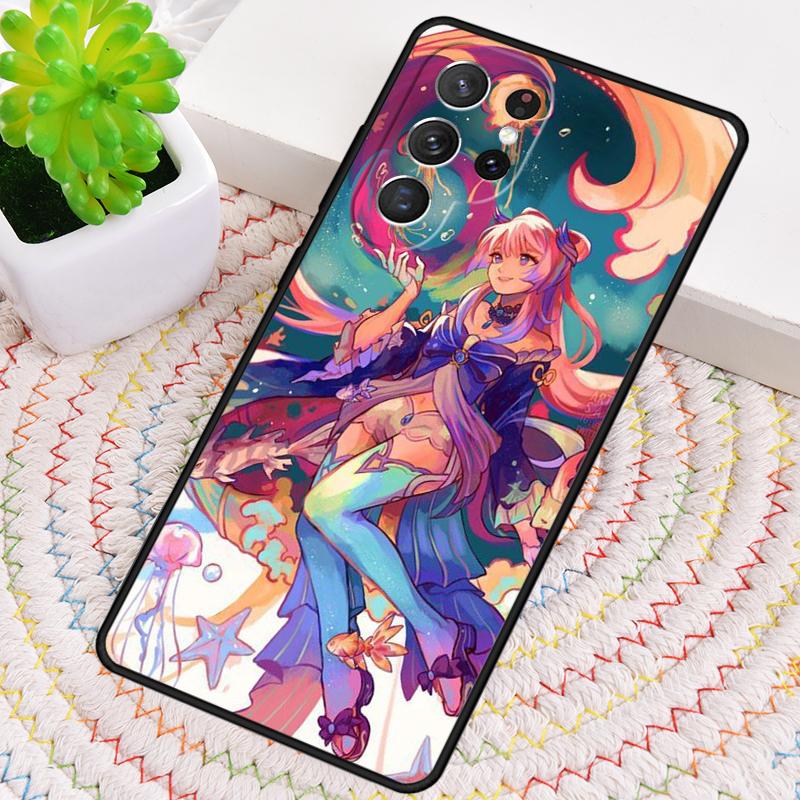 Genshin Impact Soft Silicone Phone Case For Samsung Galaxy Note 10 Pro S26 S25 S24 S23 S22 S21 Plus S25Ultra Capa Cover