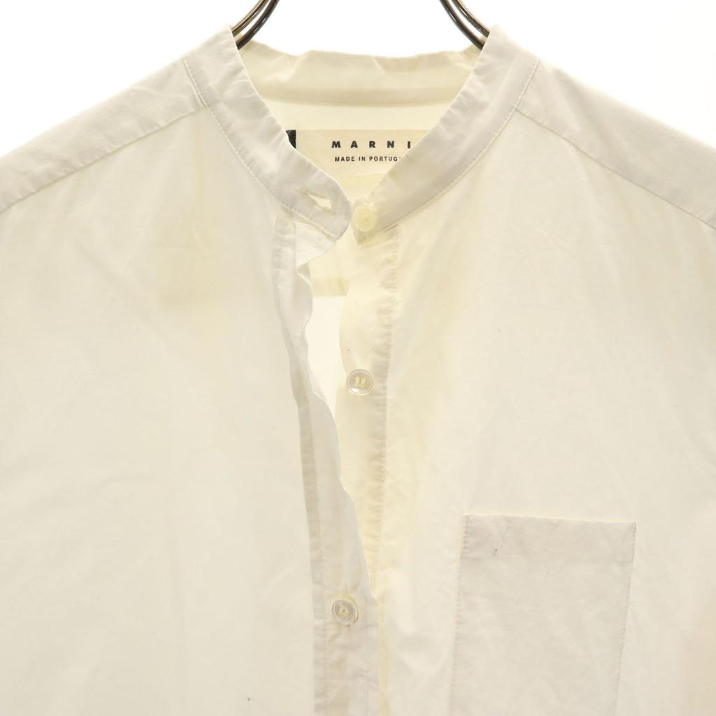 MARNI Made in Portugal Long sleeve Cotton shirt 42 white Women Used