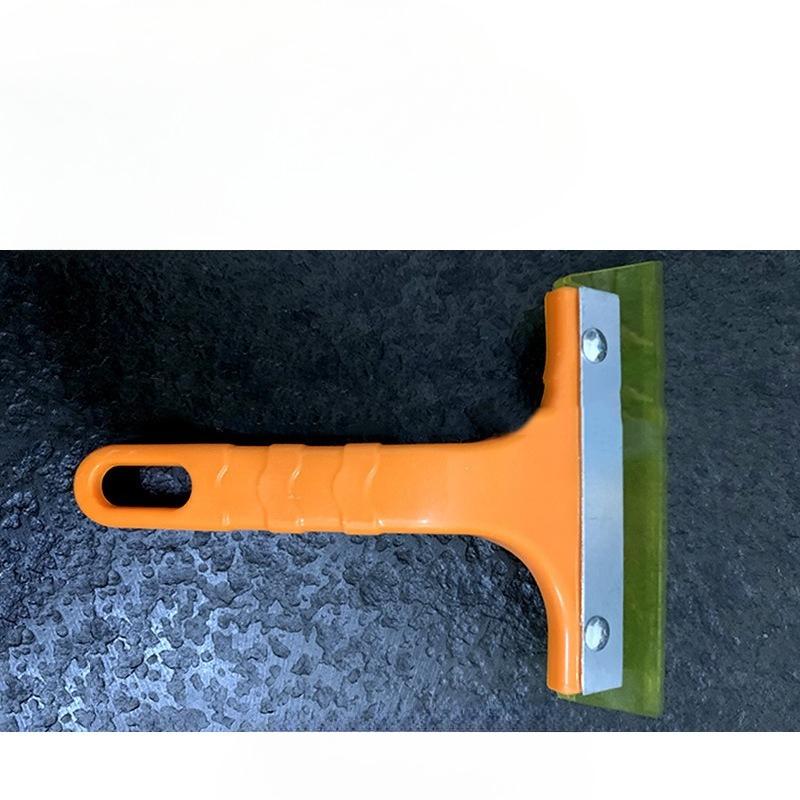 Screwless Telescopic Bull Bar Snow Scraper, Car Snow Scraper, Defrosting and De-icing Shovel, Snow Brush Tool for Snowplows