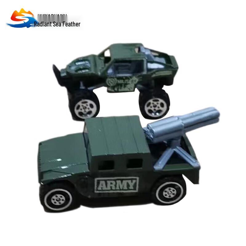 Military Sand Table Armored Vehicle Model Set